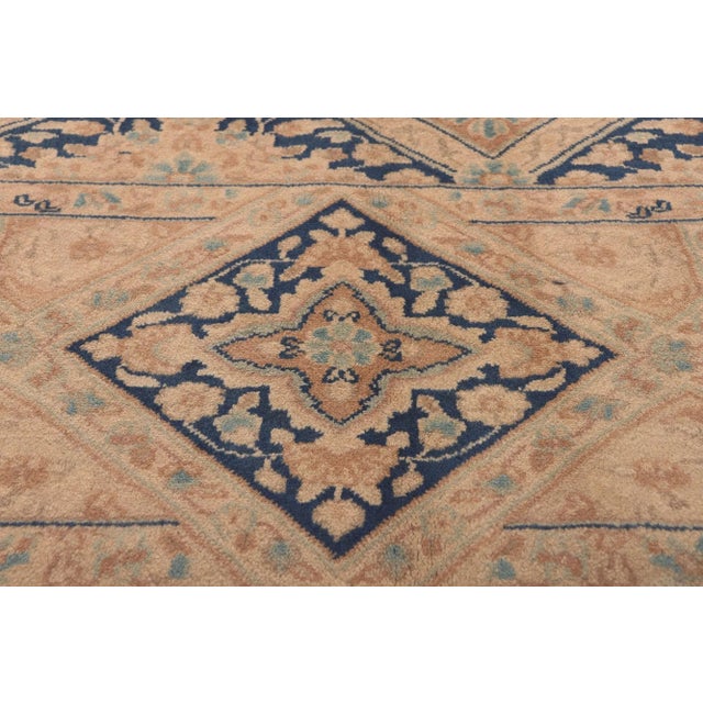 Mid 20th Century Mid 20th Century Mid 20th Century Vintage Persian Kerman Rug - 09'06 x 13'00 For Sale - Image 5 of 9