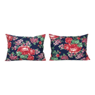 Russian Roller Printed Pillow Cover - A Pair For Sale