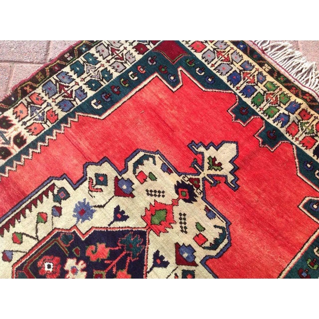 1960s Vintage Anatolian Rug - 3′9″ × 5′9″ For Sale - Image 5 of 7
