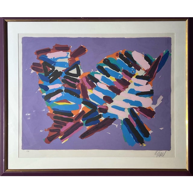 Karel Appel, Innocent Cat, 1978, Lithograph For Sale