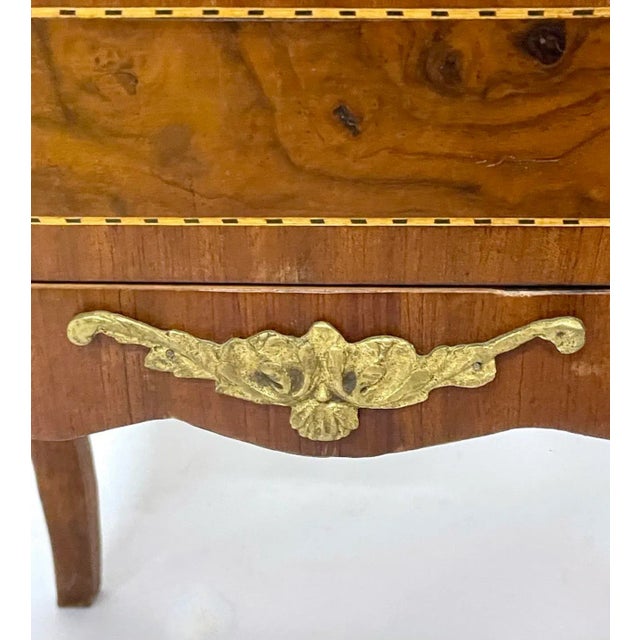 Antique French Inlaid Three Drawer Chest For Sale - Image 12 of 12