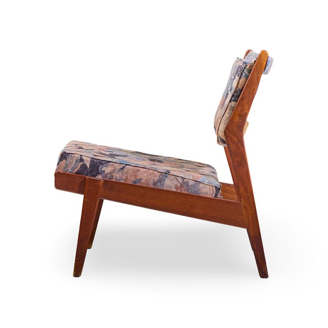 Jens Risom Jens Risom Style Mid Century Lounge Chair For Sale - Image 4 of 9