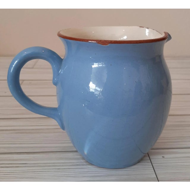 Ceramic English Blue Torquay Seagull Bird Creamer Pottery For Sale - Image 7 of 8