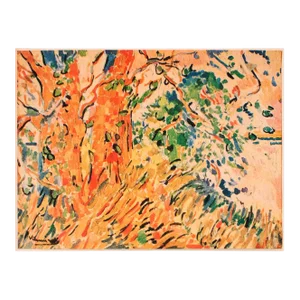 1948 After Maurice De Vlaminck, "The Platanes" Second Edition Parisian Offset Lithograph