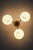 Metal Ceiling Lamp in Brass and Opaline Glass attributed to Hans Bergström, 1940s For Sale - Image 7 of 10