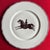 Large French Paris porcelain Art Deco charger plate decorated with an equestrian theme of horse and rider in the manner of...