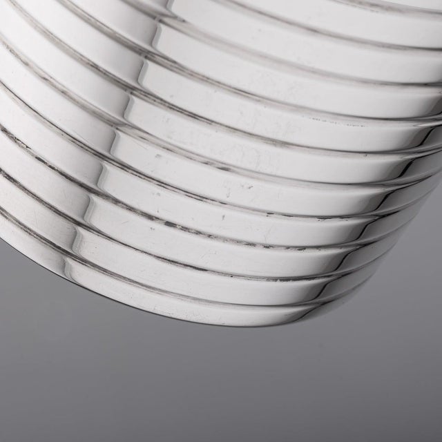 Vintage English Silver Plated Wine Cooler by Elkington & Co, 1960s For Sale - Image 4 of 12