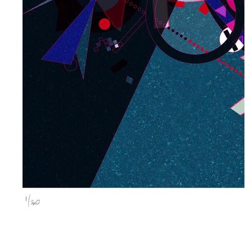 Thierry Corpet - Raymond X Algajola VII, 2022 Pigment print on Fabriano fine art paper Ref: Tintoretto Neve 240g Proof...