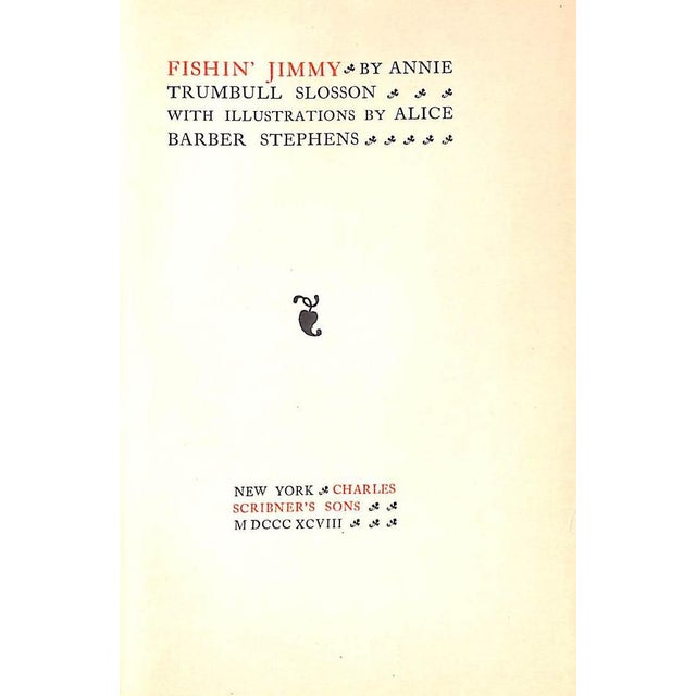 "Fishin' Jimmy" 1898 Slosson, Annie Trumbull For Sale In New York - Image 6 of 9