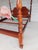 Mahogany Georgian Style Queen Size Draper Carved Tester Poster Bed For Sale - Image 12 of 12