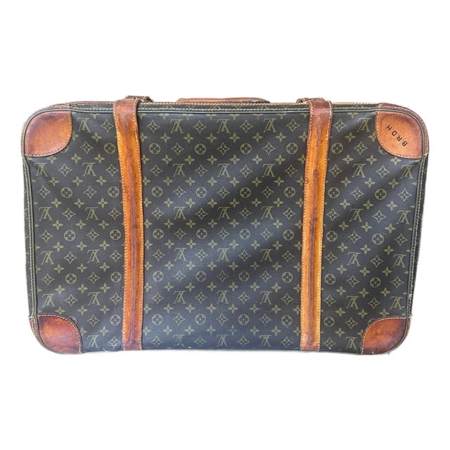 Vintage Louis Vuitton Suitcase, C. 1970's For Sale