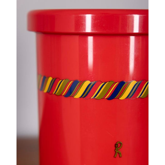 Metal Vintage Carrara Matta Thermal Bottle Holder by Roberta Di Camerino, 1980s For Sale - Image 7 of 8