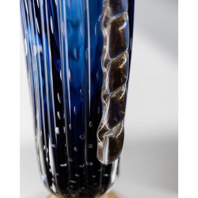 Vintage Murano Glass Vase by Barovier, 1960s For Sale - Image 9 of 15