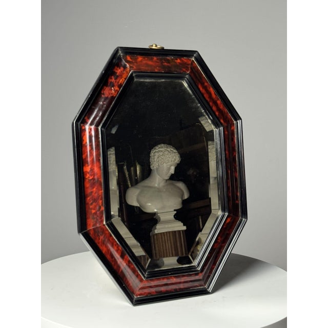 Faux Tortoise Mirror, 19th Century For Sale - Image 13 of 16