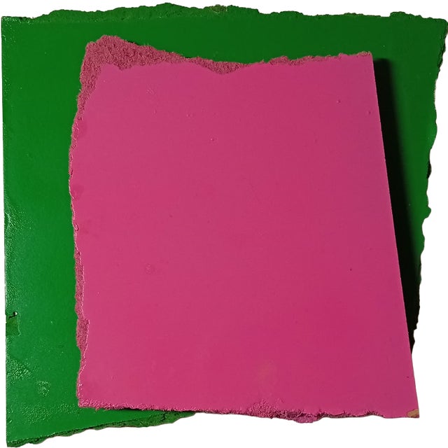 Contemporary Abstract Aerosol on Assembled Masonite (Isorel) "Untitled 158" by Andre Debono For Sale - Image 4 of 9