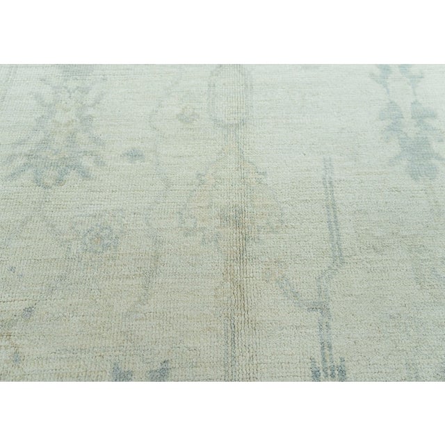 Turkish Turkish Oushak Rug 6'1" x 9'2" #19401 For Sale - Image 3 of 8