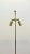 1970s Gilded Floor Lamp Attributed to Albert Hadley For Sale In New York - Image 6 of 11