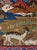 Blue Hand-Knotted Figurative Mountain Landscape with Gazelles Rug, 1980s For Sale - Image 8 of 10