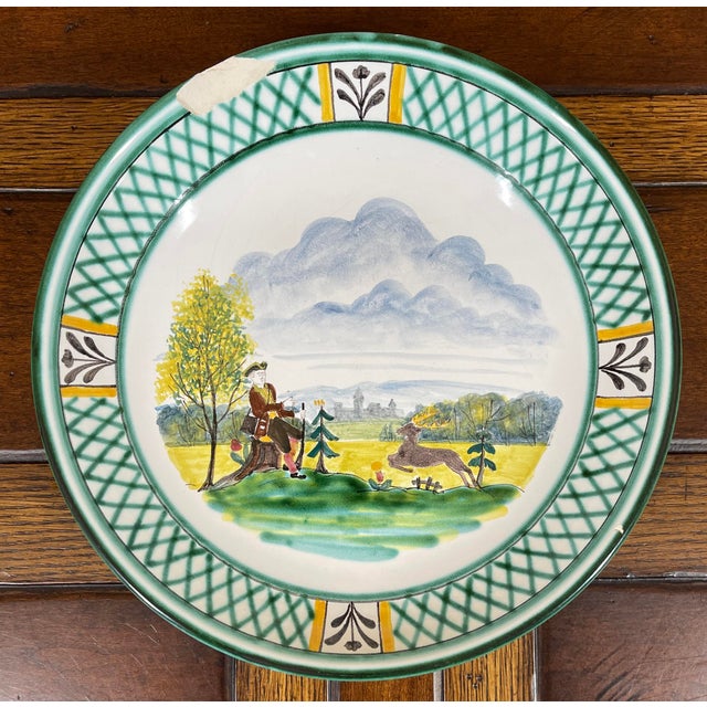 Ceramic Vintage Gmundner Keramik “Hunter’s Delight” Serving Bowls- Set of 3 For Sale - Image 7 of 11