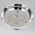 Silver Silver Plate and Crystal Caviar Bowl Dish Server by Gelb, Paris in Box For Sale - Image 8 of 11