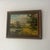 Paint 20th Century European School Oil on Board by r.h. Crachler Depicting Bucolic Landscape Signed Framed For Sale - Image 7 of 8