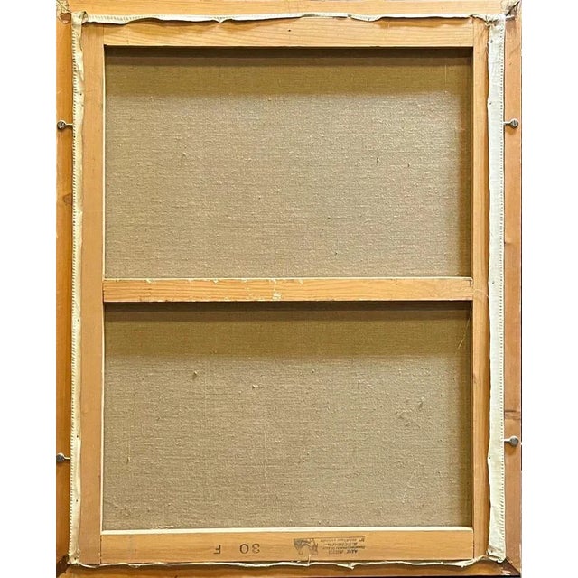 Armand Cacheux, Mme. Cacheux 4, Oil on Canvas For Sale - Image 11 of 12