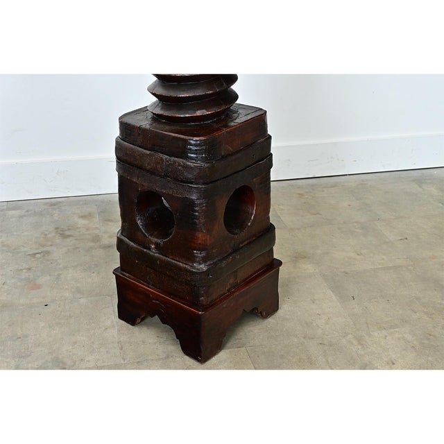 Late 18th Century French 18th Century Grape Screw Press / Pedestal For Sale - Image 5 of 10
