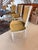 Antique French Louis XVI Style Accent Side Chairs in Olive Green Velvet