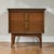 Bassett Aztec nightstand, vintage 1960s. The American made nightstand features two drawers with distinctive Aztec inspired...