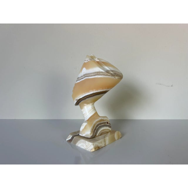 Vintage Decorative Nefertiti Egyptian Queen Marble Bust Statue For Sale - Image 10 of 13