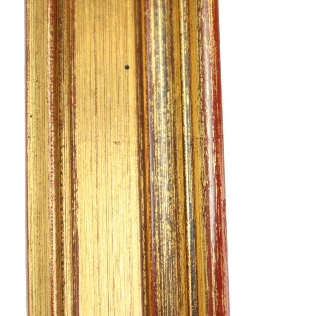 Wood Sleek Classic Gold Frame For Sale - Image 7 of 11