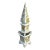 Jay-Willfred Italian Ceramic Obelisk Sculpture For Sale