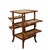 Bamboo Etagere with Silk Shelves Painted with Asian Motifs attributed to Alfred Perret and Ernest Vibert, France, 1900s For Sale - Image 11 of 11