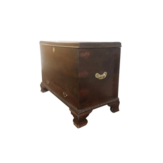English Late 18th Century George III Mahogany Chest For Sale - Image 3 of 13