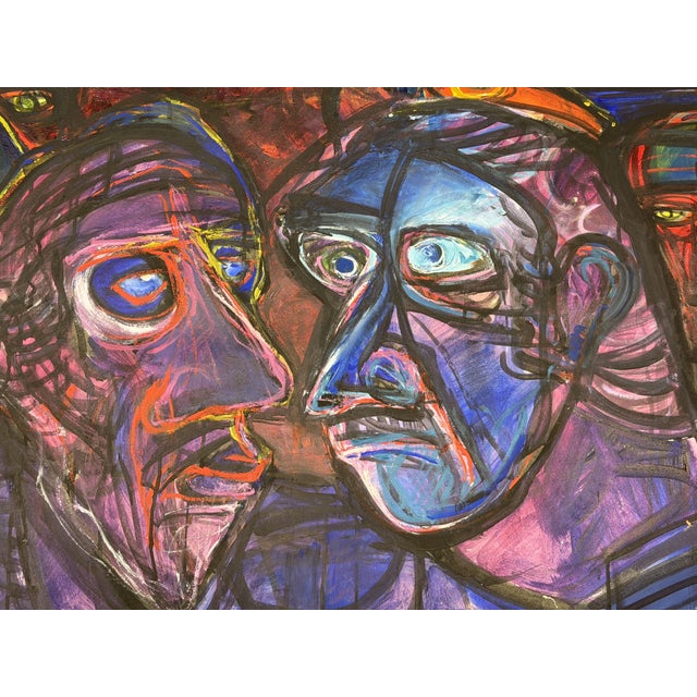 Josip Botteri Dini, Untitled, 1970s, Acrylic & Paper For Sale - Image 3 of 10