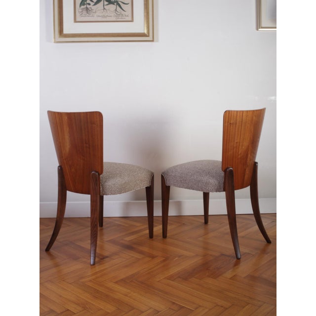 Dining Chairs by Jindrich Halabala for Up Zavody, 1950s, Set of 4 For Sale - Image 6 of 18