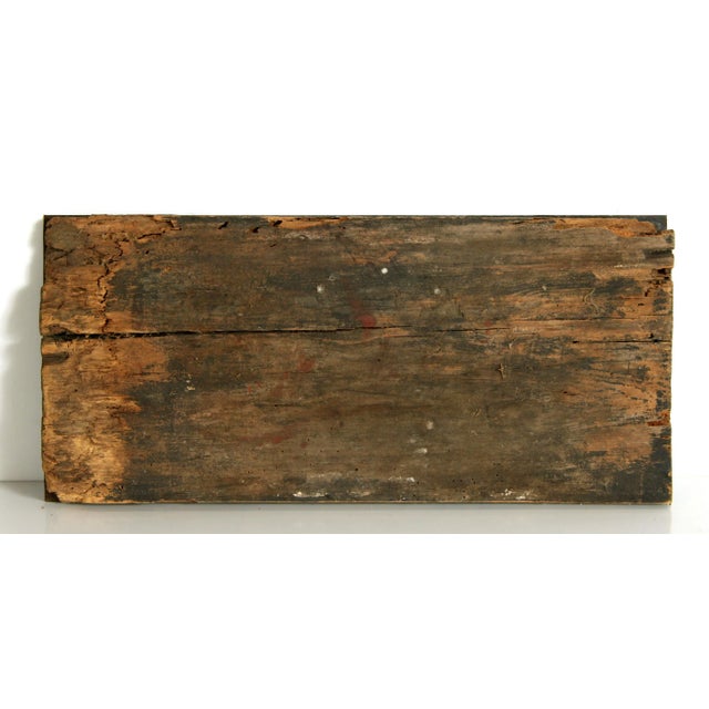 Late 19th Century Antique 19th Century Gold Leaf Medical Doctor Architectural Sign For Sale - Image 5 of 6