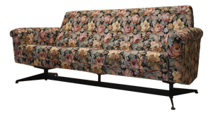 Vintage Italian Floral Sofa, 1960s