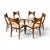 1960s Broyhill Saga Vintage Mid Century Modern Set of 6 Dining Chairs C. 1960s For Sale - Image 5 of 6