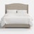 Not Yet Made - Made To Order Stoffer Home x Cloth & Company Julia Wingback Bed in Muave Mini Gingham, Queen For Sale - Image 5 of 7