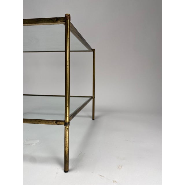 Azucena Montecarlo Brass Low Tables from Corrado Dallacqua, 1949, Set of 2 For Sale - Image 4 of 8