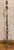 Metal Vintage Sculptural Wrought Iron Two-Light Floor Lamp, Torchère With Grape Vine Entwined Column, Circa 1950s For Sale - Image 7 of 12