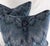 Kirby Design "Flame Wool" in Marine 22" Pillows-a Pair For Sale - Image 4 of 4