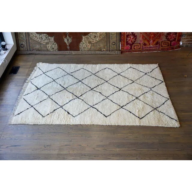 Late 20th Century Vintage Moroccan Rug For Sale - Image 10 of 11