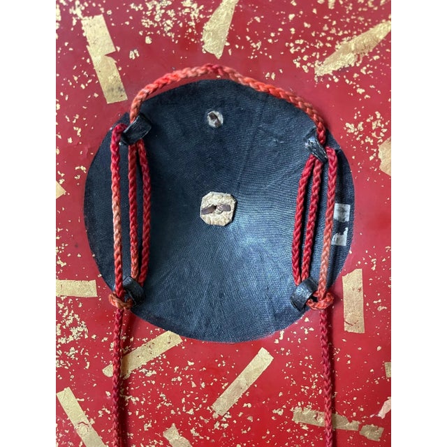 Japanese Lacquered Samurai Jingasa Hat Edo Period For Sale - Image 12 of 13