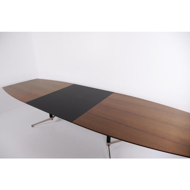 Paustian Spinal Conference Table in Smoked Oak by Paul Leroy, 2010 For Sale - Image 10 of 13