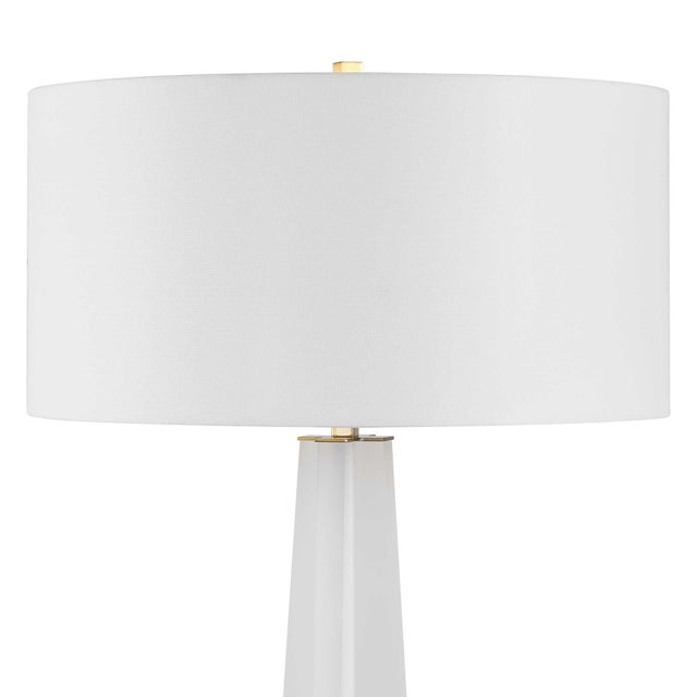 Rosin White Floor Lamp For Sale - Image 9 of 10