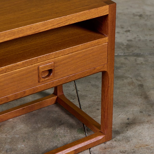 Single Teak Nightstand by Aksel Kjersgaard For Sale - Image 11 of 15