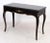 Regency Style Ebonized Marble Top Desk With Brass Mounts For Sale In New York - Image 6 of 8
