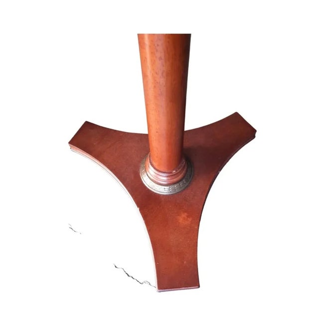 1980s Pedestal Accent Table Wine Table For Sale In Washington DC - Image 6 of 7